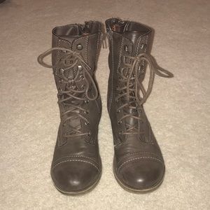 American rag combat boots